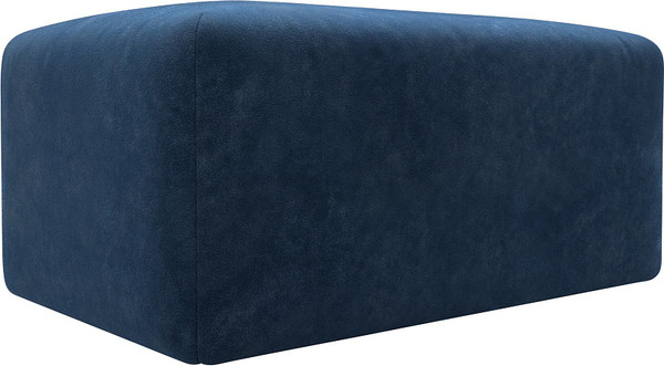Изображение товара Пуф Лига Диванов Лига-060 НПБ / 129586 (велюр Brut 11 синий)