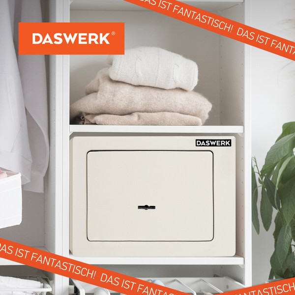 Изображение товара Мебельный сейф Daswerk SC-170KL / 291339 (бежевый)