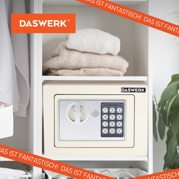 Изображение товара Мебельный сейф Daswerk SC-170EL / 291340 (бежевый)