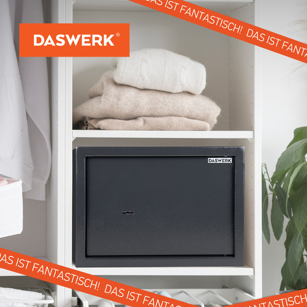 Изображение товара Мебельный сейф Daswerk SC-250KL / 291342 (графит)