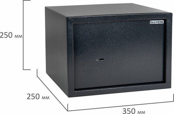 Изображение товара Мебельный сейф Daswerk SC-250KL / 291342 (графит)