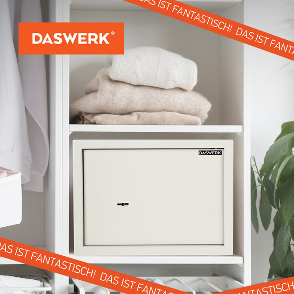 Изображение товара Мебельный сейф Daswerk SC-250KL / 291344 (бежевый)