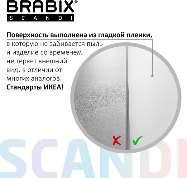 Изображение товара Комод Brabix CM-001 / 641900 (белый)