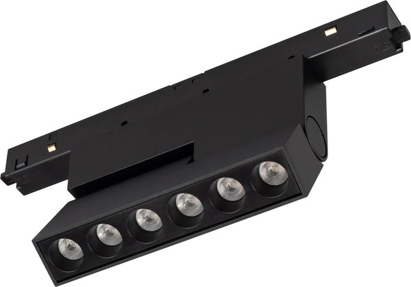 Изображение товара Трековый светильник Arlight MAG-ORIENT-DOTS-FOLD-S195-6W Day4000 BK 30deg / 041921