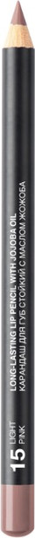 Изображение товара Карандаш для губ Relouis Стойкий с маслом жожоба тон 15 Light Pink