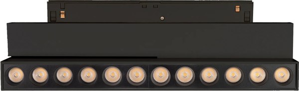 Изображение товара Трековый светильник Arlight MAG-ORIENT-DOTS-FOLD-S230-12W Warm3000 BK 30deg / 042014