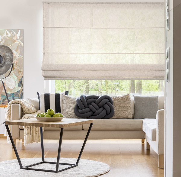 Изображение товара Римская штора Delfa Макси Armur Desenli Vual СШД-02М 560/002 (150x180, светло-серый)