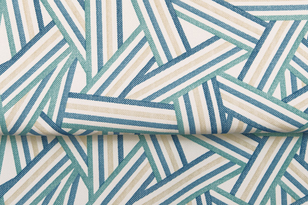 Изображение товара Римская штора Delfa Макси Digital Printed Sedef СШД-02М 562/012 (160x180, синий/бирюзовый)