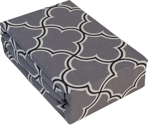 Изображение товара Комплект постельного белья ЦУМ 1947 Серый орнамент Евро пр. 240x220 (70x70)