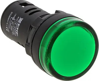 Изображение товара Лампа сигнальная EKF AD16-22HS / ledm-ad16-g-12 (зеленый)