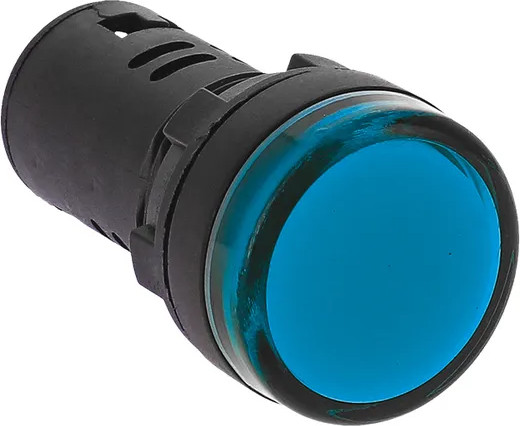 Изображение товара Лампа сигнальная EKF AD16-22HS / ledm-ad16-b-24 (синий)