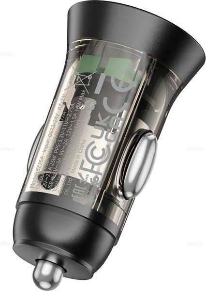 Изображение товара Адаптер питания автомобильный Borofone BZ26A PD36W+QC3.0