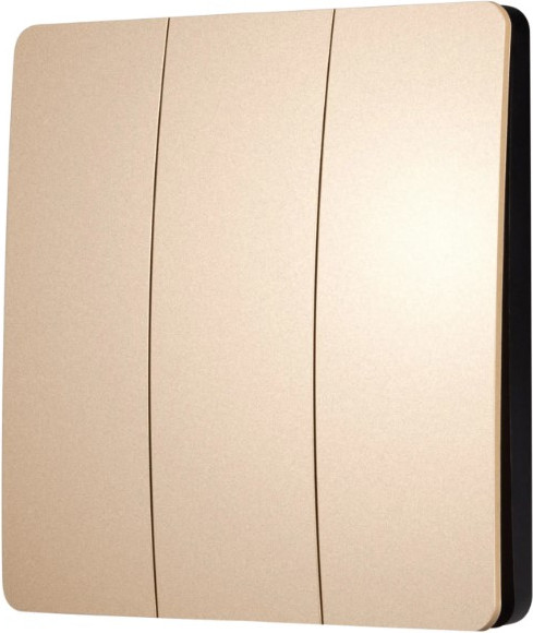Изображение товара Выключатель Arlight Intelligent KINETIC-801-22-3G-WP-SUF Gold / 051677