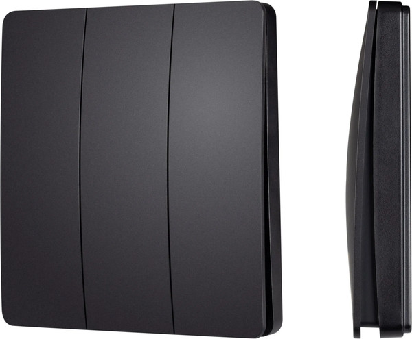 Изображение товара Выключатель Arlight Intelligent KINETIC-801-22-3G-WP-SUF Black / 051675