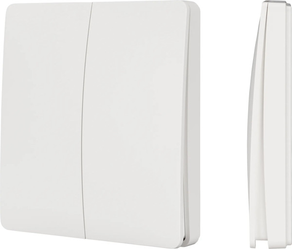 Изображение товара Выключатель Arlight Intelligent KINETIC-801-22-2G-WP-SUF White / 043317