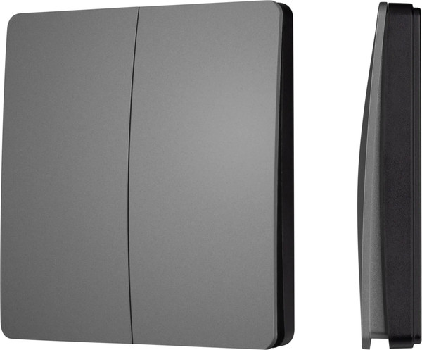 Изображение товара Выключатель Arlight Intelligent KINETIC-801-22-2G-WP-SUF Grey / 051679