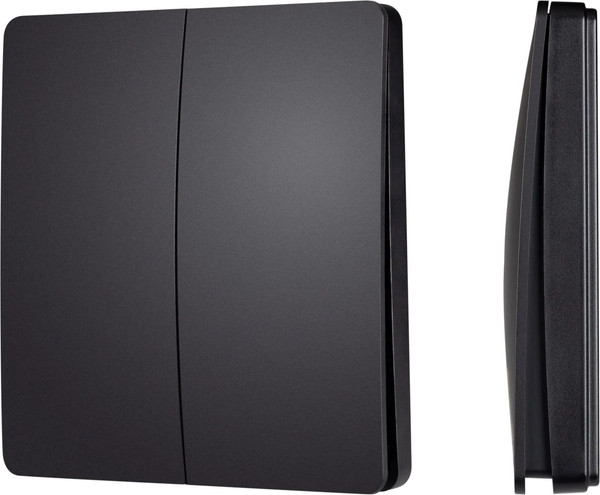 Изображение товара Выключатель Arlight Intelligent KINETIC-801-22-2G-WP-SUF Black / 048257