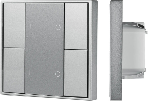 Изображение товара Выключатель Arlight Intelligent DALI-201-23-2G-DIM-DT6-IN Silver / 048183