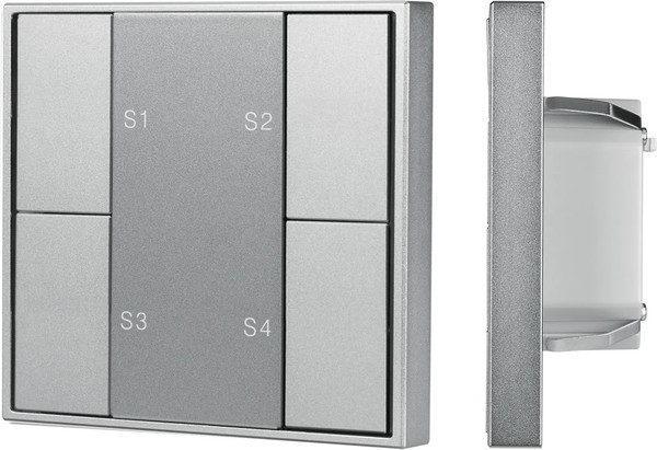 Изображение товара Выключатель Arlight Intelligent DALI-201-23-1G-4SC-IN Silver / 048184