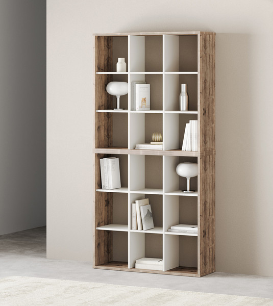 Изображение товара Стеллаж Involux 262H001 (дуб веллингтон/пепел)