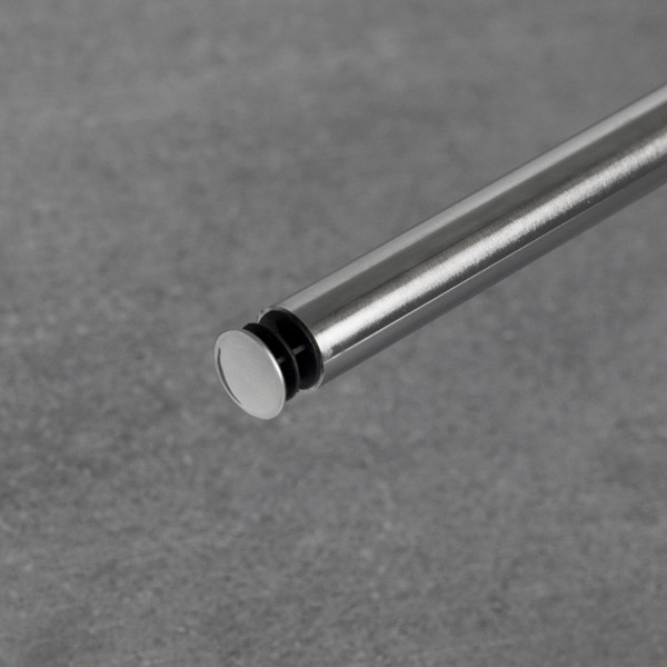 Изображение товара Заглушка декоративная AKS Для трубы полукруглая d16 307А / 14 234 (хром)