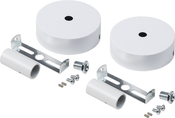 Изображение товара Заглушка для светодиодной ленты AKS d20 тип 2 / 115 537 (белый, 2шт)