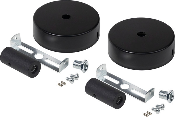 Изображение товара Заглушка для светодиодной ленты AKS d20 тип 2 / 115 988 (черный, 2шт)