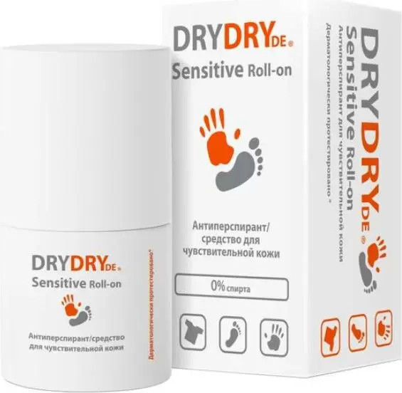 Изображение товара Антиперспирант шариковый Dry Dry Sensitive (50мл)