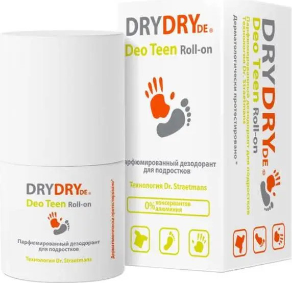 Изображение товара Антиперспирант шариковый Dry Dry Teen парфюмированный (50мл)