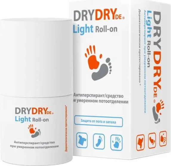 Изображение товара Антиперспирант шариковый Dry Dry Лайт при умеренном потоотделении (50мл)
