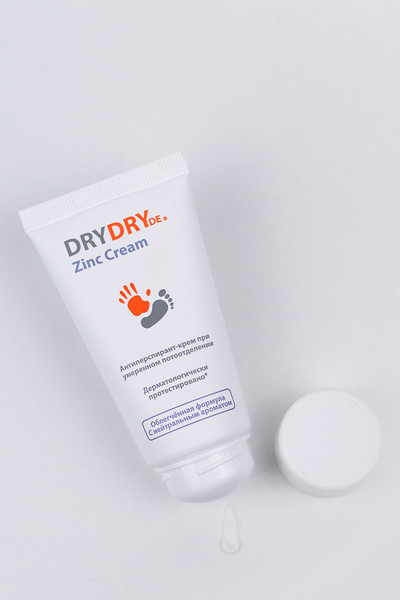 Изображение товара Антиперспирант-крем Dry Dry Цинк при умеренном потоотделении (50мл)