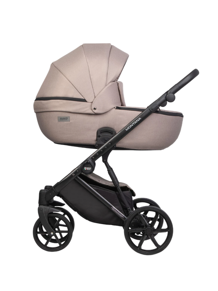 Изображение товара Детская универсальная коляска Riko Montana 3в1 (50, бежевый)