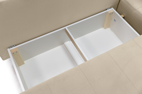 Изображение товара Диван угловой Mio Tesoro Дени 442 (светло-бежевый 966)