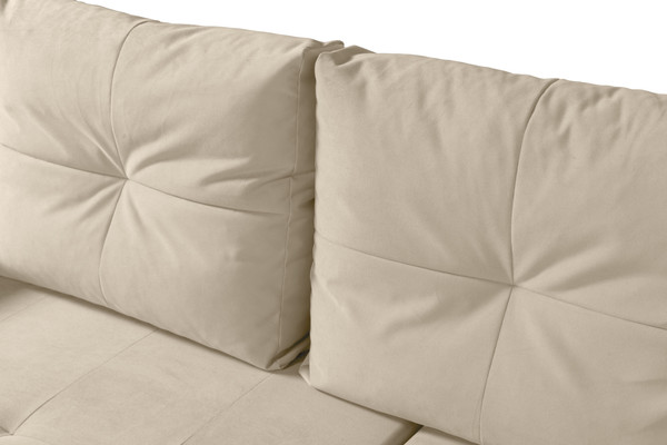 Изображение товара Диван угловой Mio Tesoro Дени 442 (светло-бежевый 966)