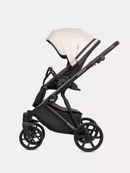 Изображение товара Детская универсальная коляска Riko Montana 3в1 Plus (43, коричневый/бежевый)