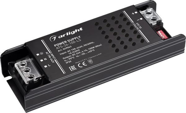 Изображение товара Блок питания для светильника Arlight ATS-24-100-LS 24V 4.1A 100W / 049063