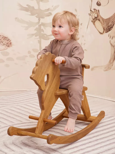 Изображение товара Набор комбинезонов для малышей Rant Waffy / 3-92 (2шт, Milk/Brown, р.86)