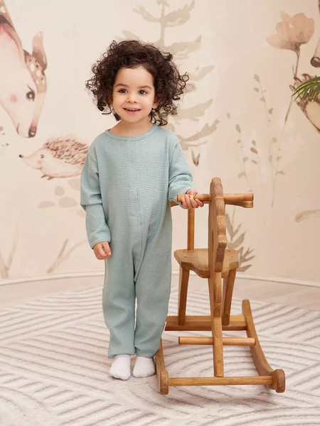 Изображение товара Набор комбинезонов для малышей Rant Waffy / 3-92 (2шт, Mint/Latte, р.74)