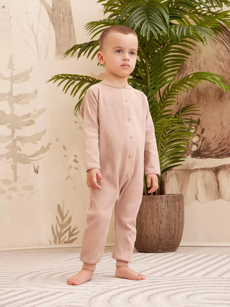 Изображение товара Набор комбинезонов для малышей Rant Waffy / 3-92 (2шт, Mint/Latte, р.86)