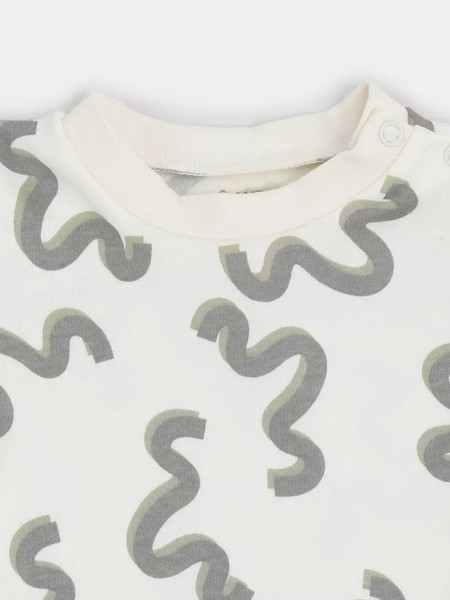 Изображение товара Набор футболок для малышей Rant Hugs And Kisses / 4672-68 (2шт, Pink/Milk, р.68)