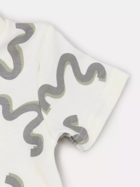 Изображение товара Набор футболок для малышей Rant Hugs And Kisses / 4672-68 (2шт, Pink/Milk, р.68)