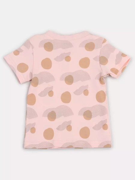 Изображение товара Набор футболок для малышей Rant Hugs And Kisses / 4672-68 (2шт, Pink/Milk, р.68)