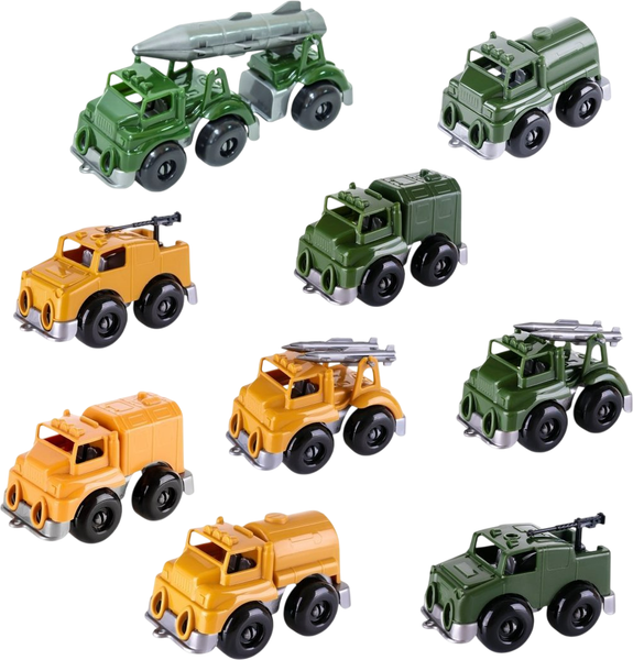 Изображение товара Набор игрушечных автомобилей Knopa Вжух бои в пустыне / 86269 (9шт)