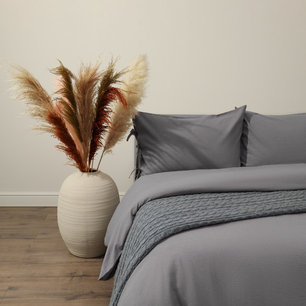 Изображение товара Комплект постельного белья Sofi de Marko Аредель Евро / Евро-Ар-с (серый)