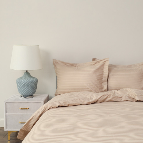 Изображение товара Комплект постельного белья Sofi de Marko Моне Евро 2н / Евро-СС-М-кар (карамель)