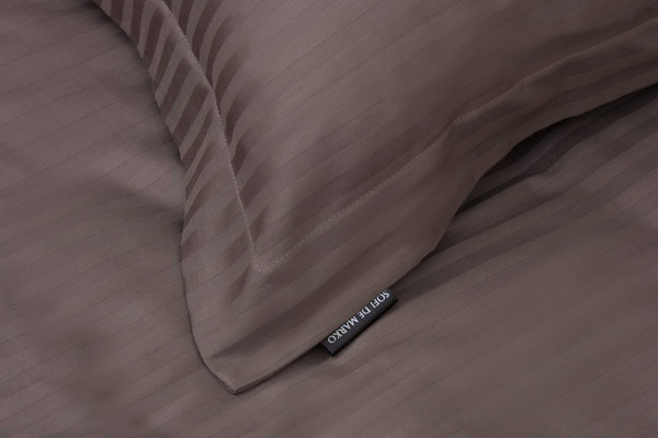 Изображение товара Комплект постельного белья Sofi de Marko Моне Евро 2н / Евро-СС-М-кф (кофе)