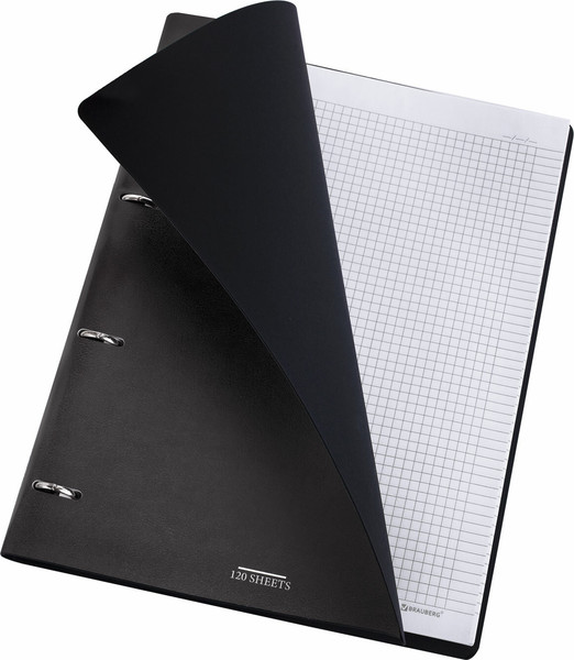 Изображение товара Тетрадь Brauberg Vista / 404512 (120л, черный)