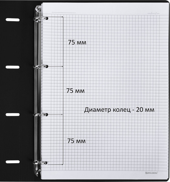 Изображение товара Тетрадь Brauberg Vista. Туман / 404515 (120л)