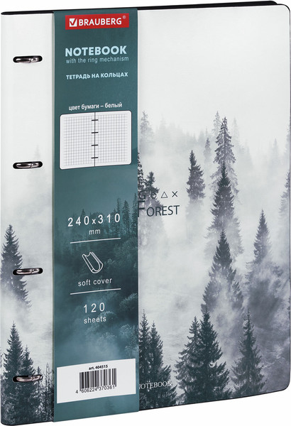 Изображение товара Тетрадь Brauberg Vista. Туман / 404515 (120л)