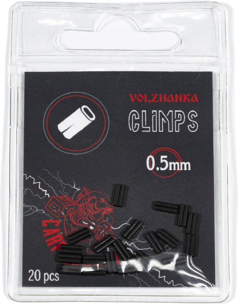 Изображение товара Набор обжимных трубок для поводков Волжанка Climps / OTVC-0.5 (20шт)